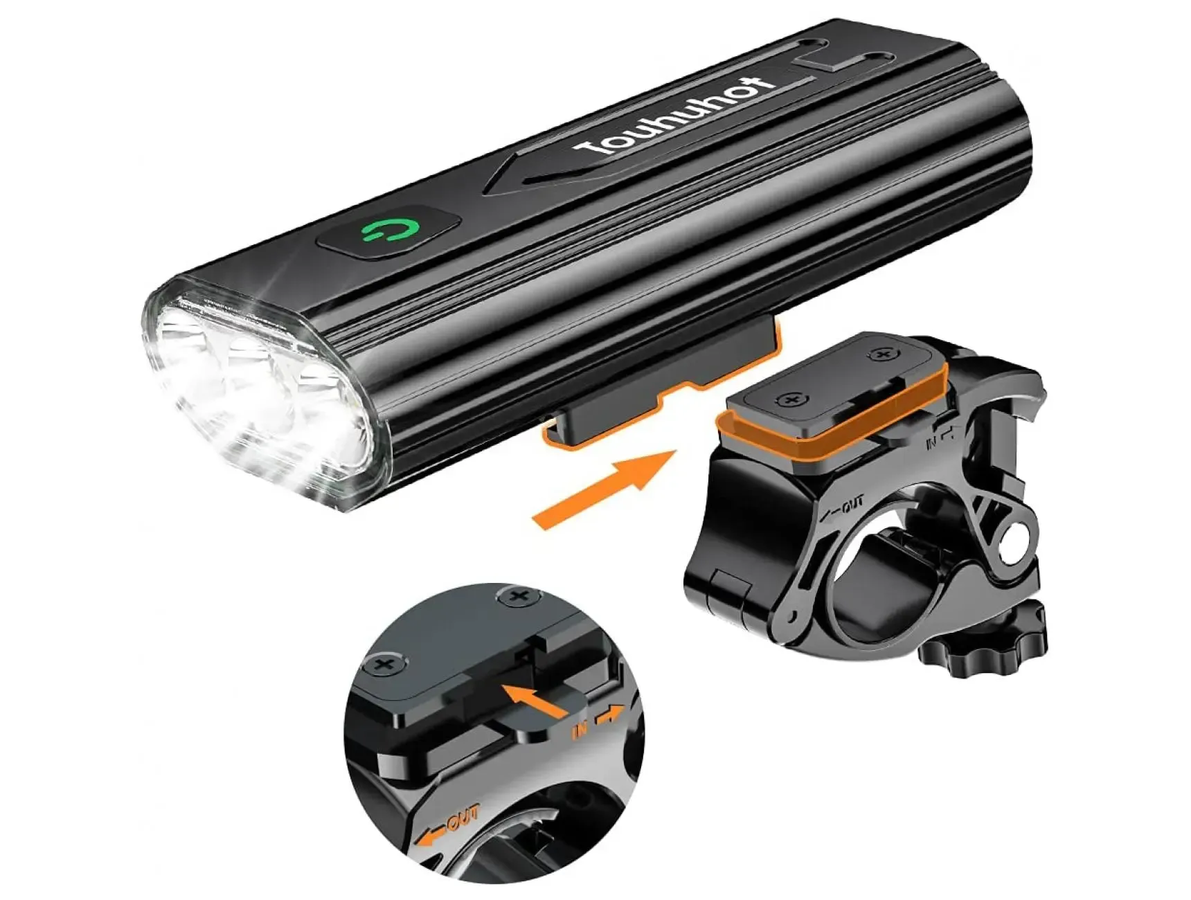 Super Bright 3LED Bike Light