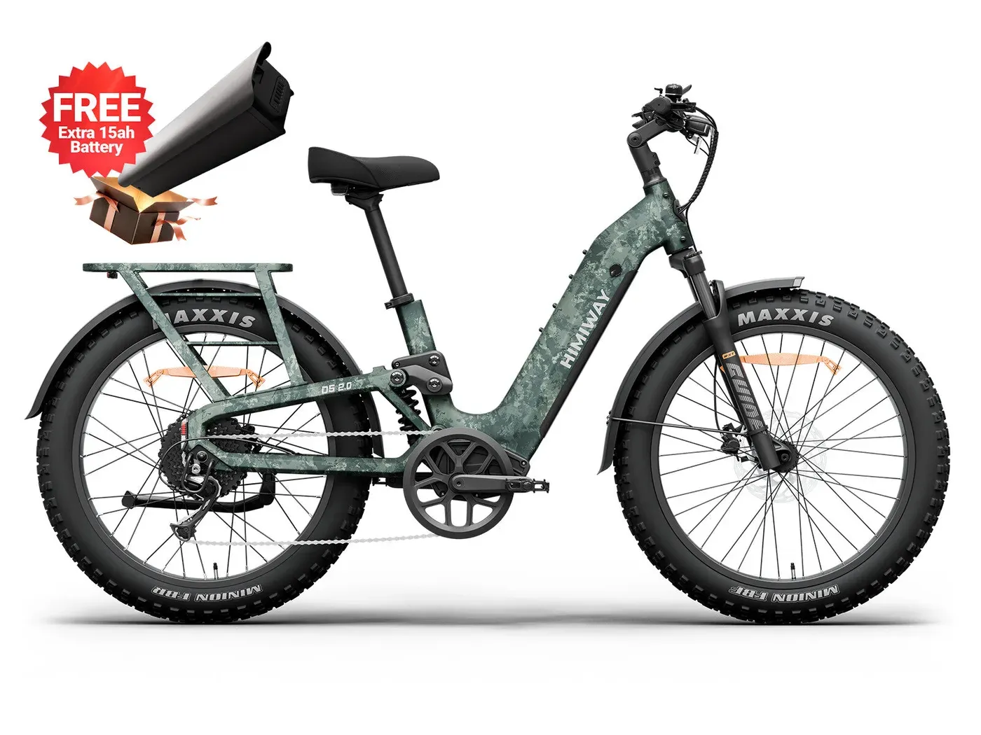 Himiway Himiway D5 2.0 Camo eBike electric bike